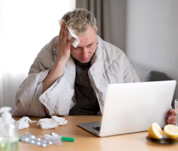 sick-man-with-fever-staying-indoors